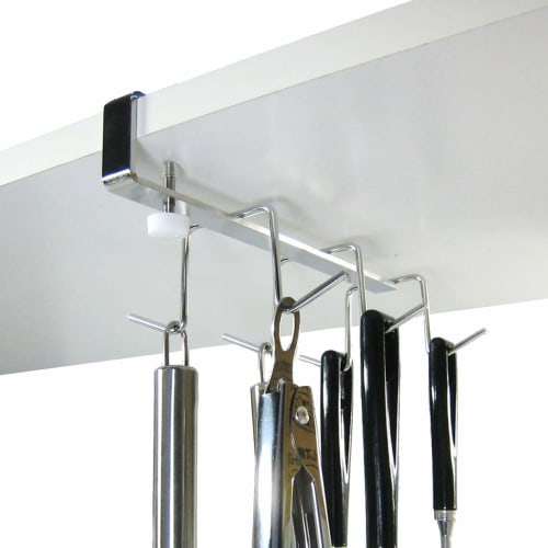 

Kitchen Tool Hooks, 18-8 Stainless Steel, No Drilling Required, Made in Japan, Kitchen Tool Stand, Kitchen Tool Storage