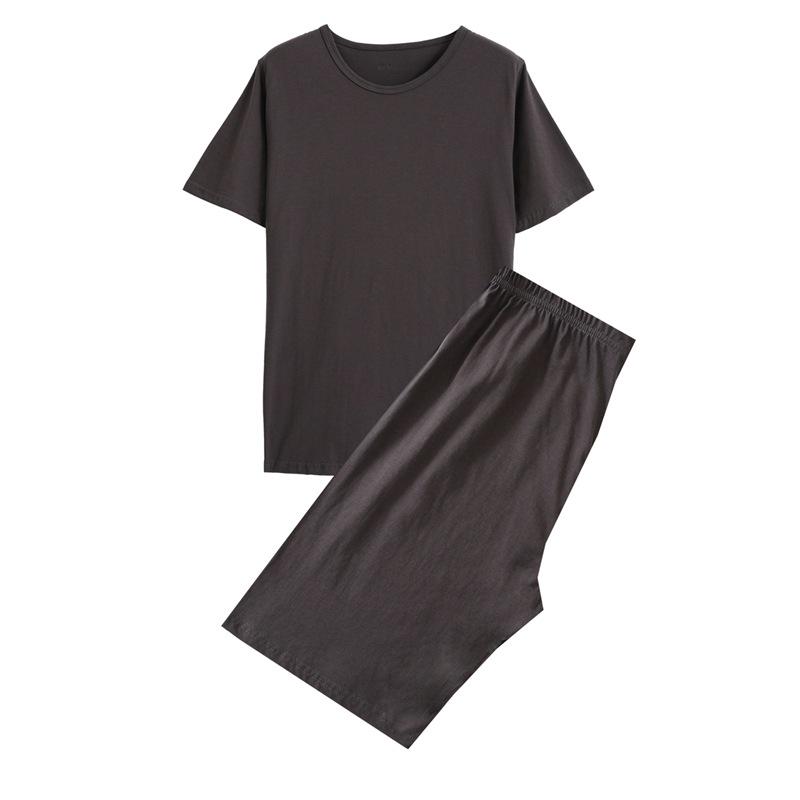 Set Pigiama Manica Corta 100% Cotone - Maglia Traspirante Estiva per Uomo e Donna
