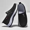 Men's Arch Support Slip-On Canvas Loafers Outdoor Casual Anti-slip Orthopedic Shoes Flat Walking Boat Shoes