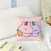 Kawaii A-Asamimichaans Cute Pillow Case Sofa Decorative Home Double-sided Printing Short Plush Cushion Cover