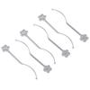6pcs False Eyelashes Display Stick with Magnetic Eyelash Extension Sample Lash Display Stick for