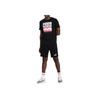 Puma Summer Graphic Large Letter Logo Print Short Sleeve T-shirt Men Tops Black 583875-01