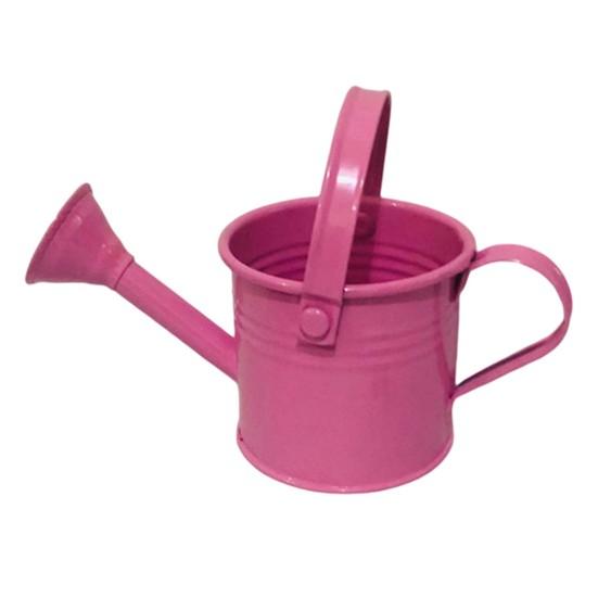 Kettle Ornament Drop-resistant Opening Design Creative Decorative Galvanized Iron Flower Planting Pot Watering Can Home Garden ADM