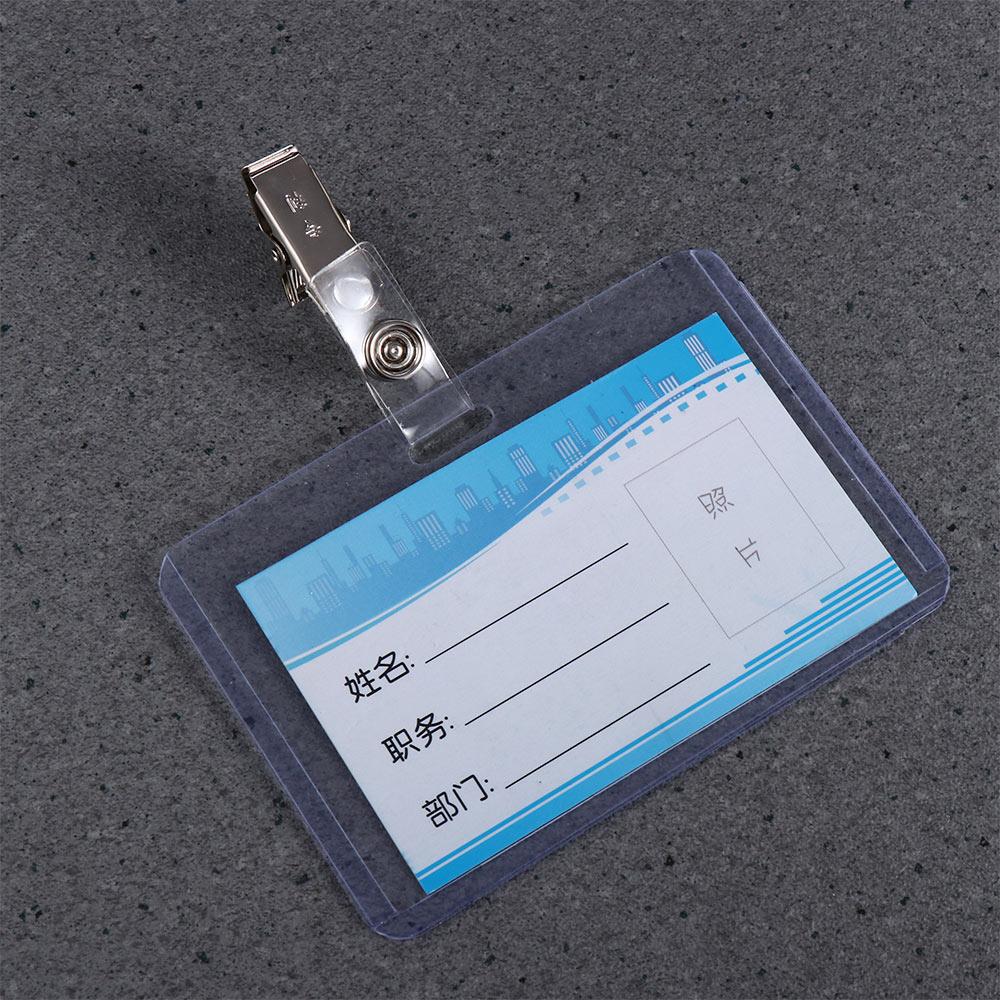 Certificate Bank Card Office Supplies Badge Holders Work Card Holder Work Card Protection Cover