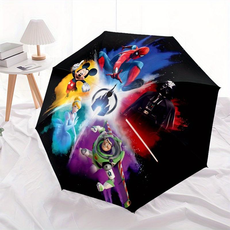 1pc Disney Characters Automatic Umbrella 8-Bone Design Compact Gear for Outdoor Travel,Perfect Gift for Friends' Birthdays Y250813045