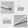 New Cloud Porcelain Pencil Head Concealer Brush: Precise Tool for Nasolabial Folds, Tear Grooves, Eye Bags, and Dark Circles.