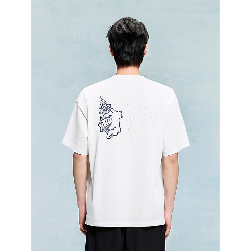 GXG Men's Graphic Print Loose Fit Round Neck T-Shirt