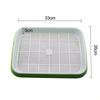 1pcs Planting Trays Grow Basket Hydroponics Microgreens Tray Double Layer Garden Germination Sprout Plate Nursery Pots Tray