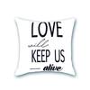 Nordic Alphabet Model Room Sofa Pillow Cushion Office Waist Pillow Home Alphabet Pillow Set