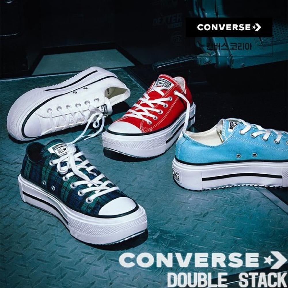 Converse Chuck Taylor All Star Lift Double Stack Black A15490c