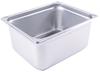 Kanda Hotel Pan, Stainless Steel, 23.5 X 26.5 Cm, 15 Cm Deep, 10 L Capacity, Storage Container, Hotel, Restaurant, Commercial Use, 034048