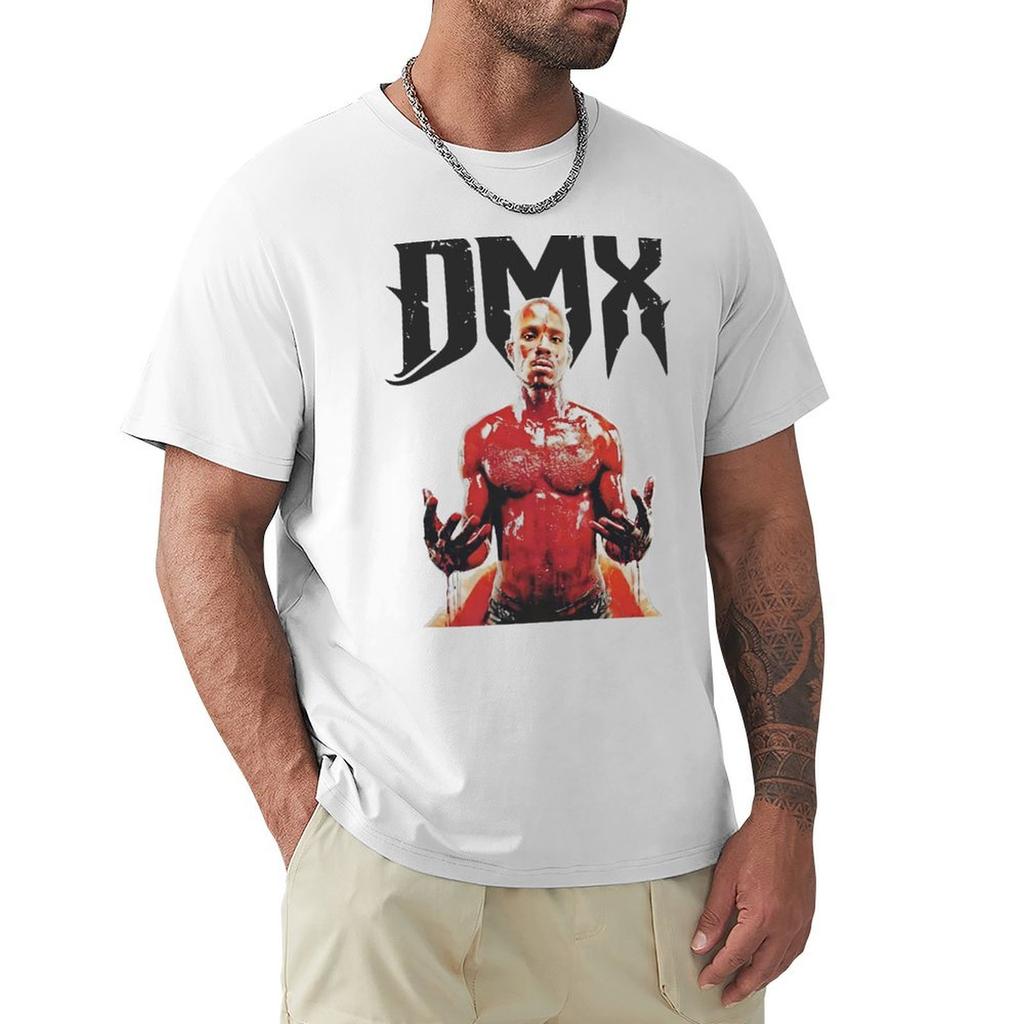 DMX Hip Hop T-Shirt Basic Einfach Lässig Kurzarm T-Shirt