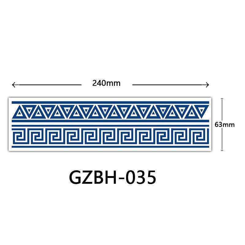 Juice Arm Ring Tattoo Sticker, Semi-Permanent Herbal Tattoo Sticker, Sweat-Proof Semi-Permanent Tattoo