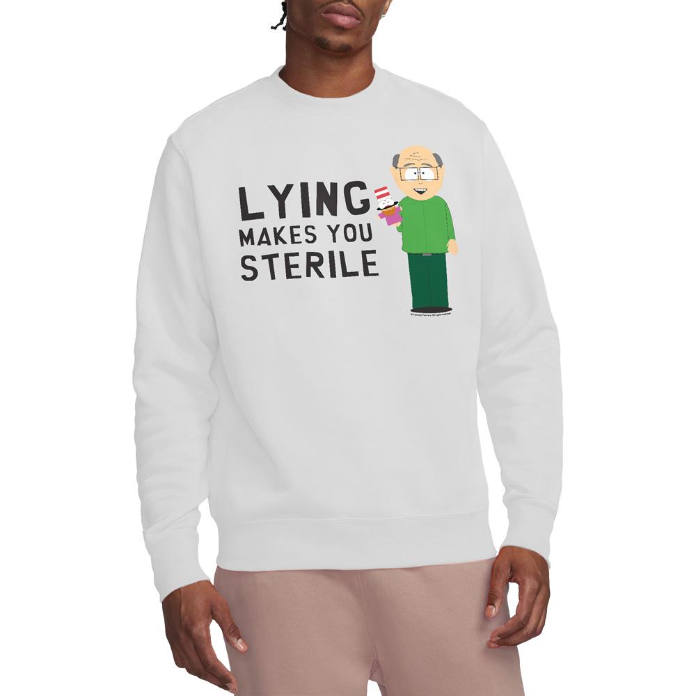 South Park Unisex Adult Lying Makes You Sterile Sweatshirt
