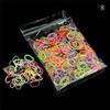 1 Bag Women Girl'S Child Hair Holders Rubber Bands Elastics Tie Gum