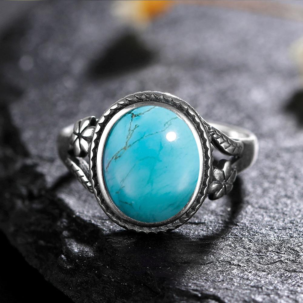 Anillo de Plata S925 Femme Joyería Piedra Lunar Natural Ojo de Tigre Anillos Personalizados para Mujeres Joyas de Boda Regalo