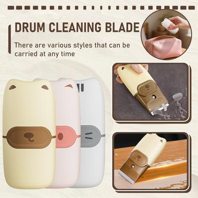 Multipurpose Cleaning Scraper, 2 In 1 Cute Scraper Cleaning Tool, Portable Multipurpose Scraper