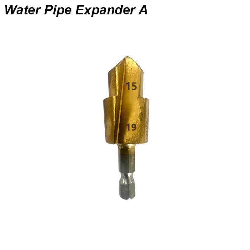 PPR Lifti Drill Bit Step Socket For Water PVC Pipe Expander Connector Repair Plumb Fit Reamer Ream Hole Elbow Tee Plumber Tool