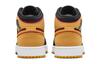 Jordan 1 Mid SE Black Vivid Orange GS FJ4924-008