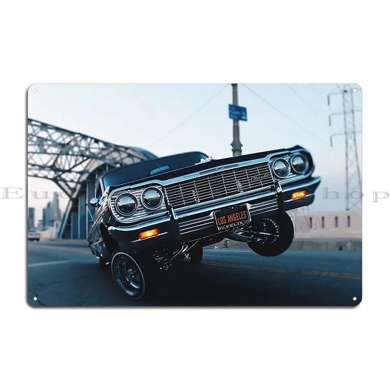 Lowrider Muscle Metal Plaque Poster Painting Personalized Living Room Living Room Funny Tin Sign Poster 20x30cm