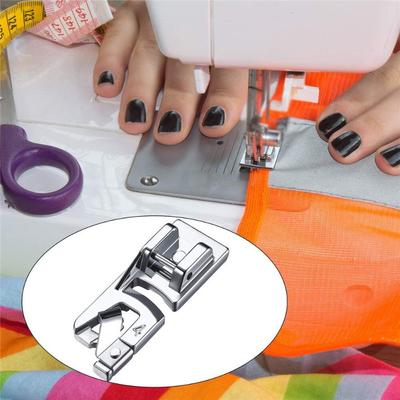 3pcs Sewing Hem Domestic Sewing Machine Foot Presser Rolled Hem Feet Set for Brother Singer Sewing Accessories