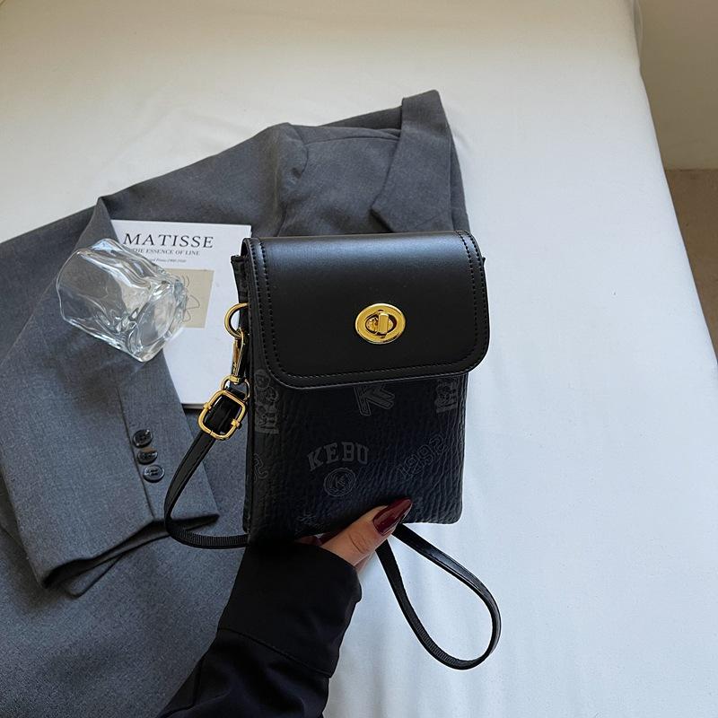 Fashion Small Square Bag Women's New Fashion Messenger Small Square Bag Niche Casual Mobile Phone Bag