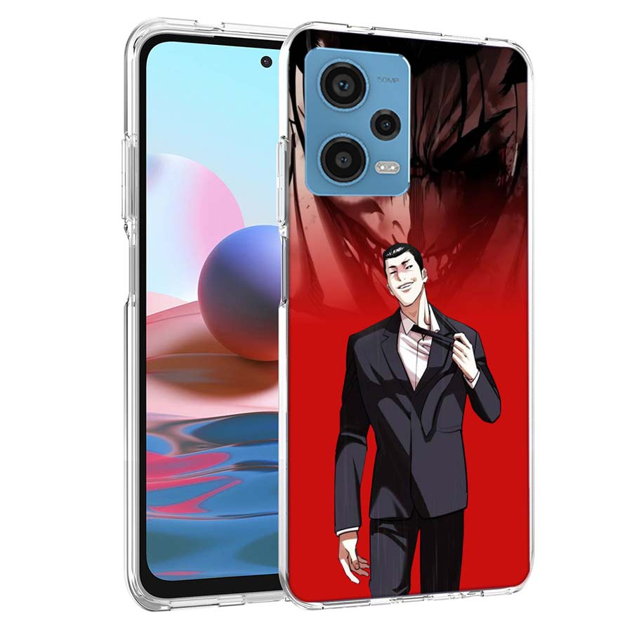 Jonggun  Lookism Phone Case For Redmi Note 13 12 14 15 Pro Plus 13R 11 11T 11E 11S 10 Pro 10S 9 9S Cover Cell Clear TPU Capa Cas