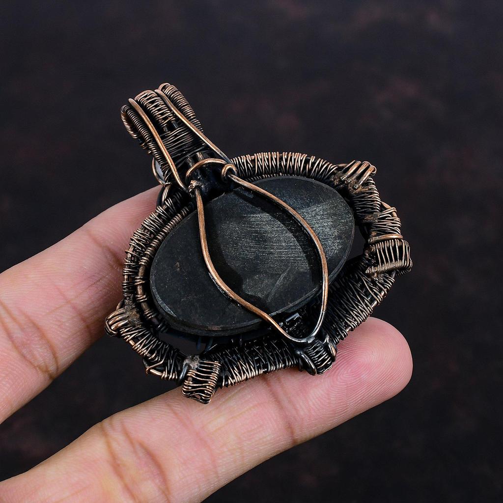 Tree Of Life Abalone Shell Pendant Copper Wire Wrapped Gemstone Jewelry Handmade Pendant Rainbow Moonstone Pendant Copper Wire Wrap Pendant