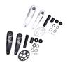 Bike Crank Arm Set Aluminum DUB Hollow Split Narrow Wide Chainring Crank Set for Mountain Bikes