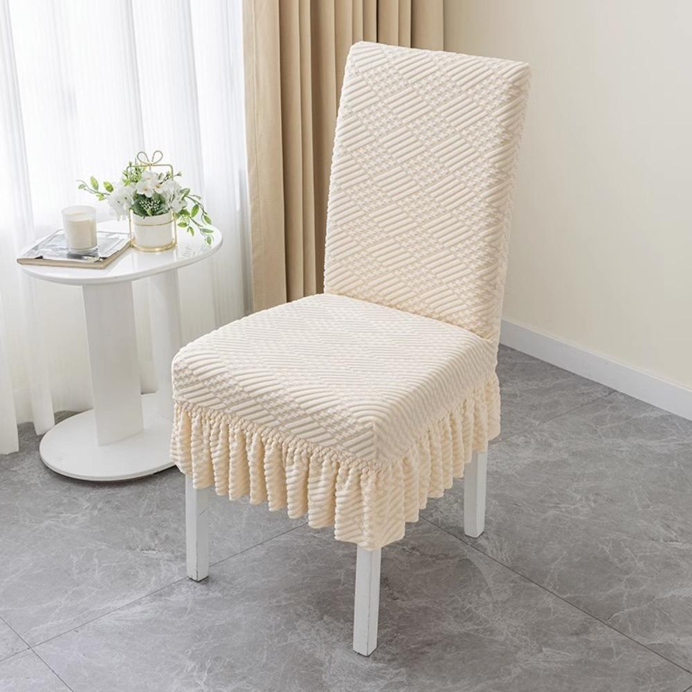 Elastic Chair Covers New Design All Season Universal Dining Seat Cushion Set Stretchable Stool Slipcovers