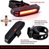4/2/1PC Bicycle Rear Light Waterproof USB Rechargeable LED Warning Lamp Bike Flashing Accessories Night Riding Cycling Taillight