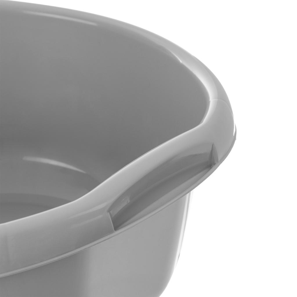 KADAX Miska Plastikowa Na Pranie Bieliznę 30L miednica Pojemnik Z Uchwytami 50 cm