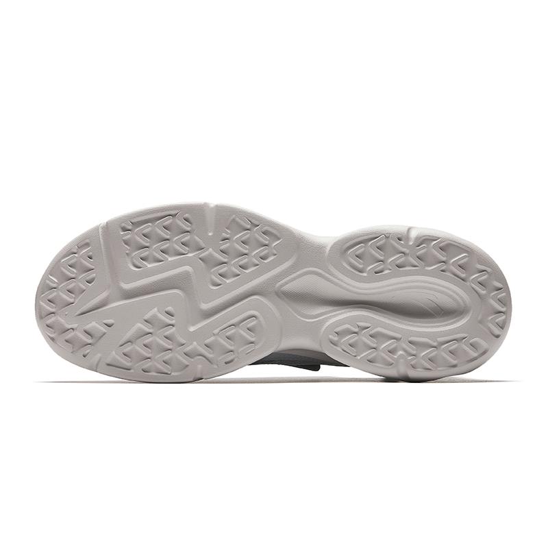 Anta Dad Shoes Simple Versatile Comfortable Lightweight Breathable Low-Top Casual Sneakers Men sneakers Gray 912528810-3