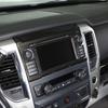 Carbon Fiber ABS Dashboard Dvd Navigation Screen Trim For Nissan Titan 2016-19