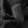 Leder Auto Schlüsselanhänger Hülle für VW Volkseagen Golf 8 MK8 ID.3 ID.4 Teramont TALAGON Crider Viloran Keyless Fob Auto Zubehör