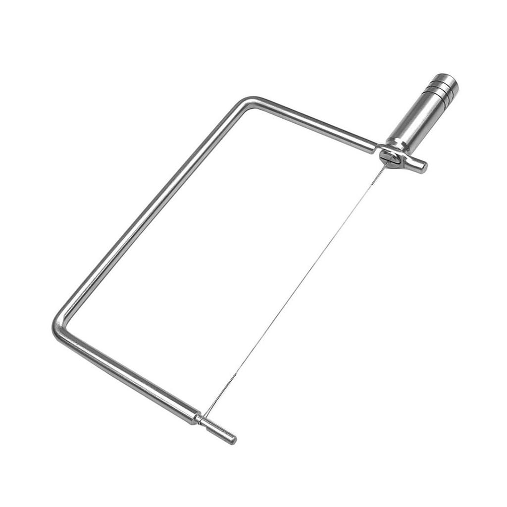 Reliable Kitchen Tool Portable Cheese Slicer Cutter Easy to Clean for Kitchen Use with Durable Stainless Steel Wire