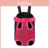 Pet Travel Breathable Backpack With Adjustable Straps For Outdoor Dog Walks