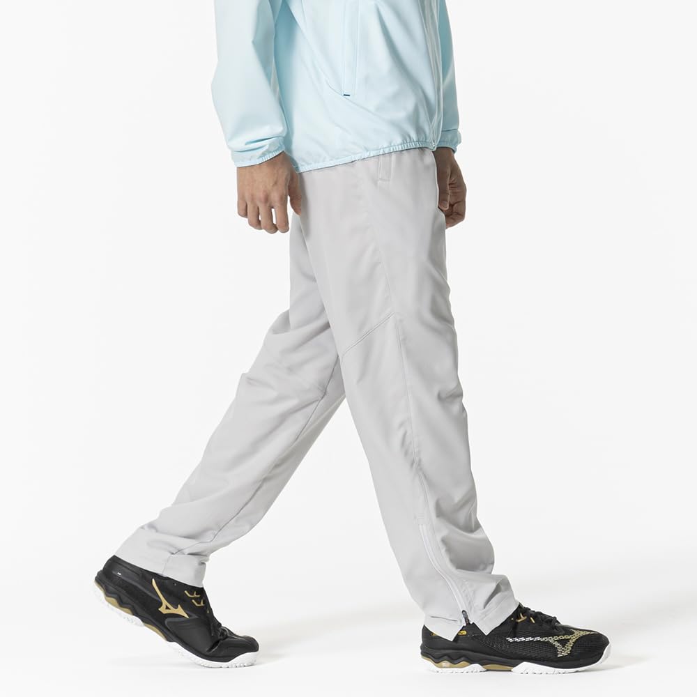 Tennis Badminton Training Cloth Long Pants Jersey Unisex 62JDB010 Vapor Silver [Mizuno]