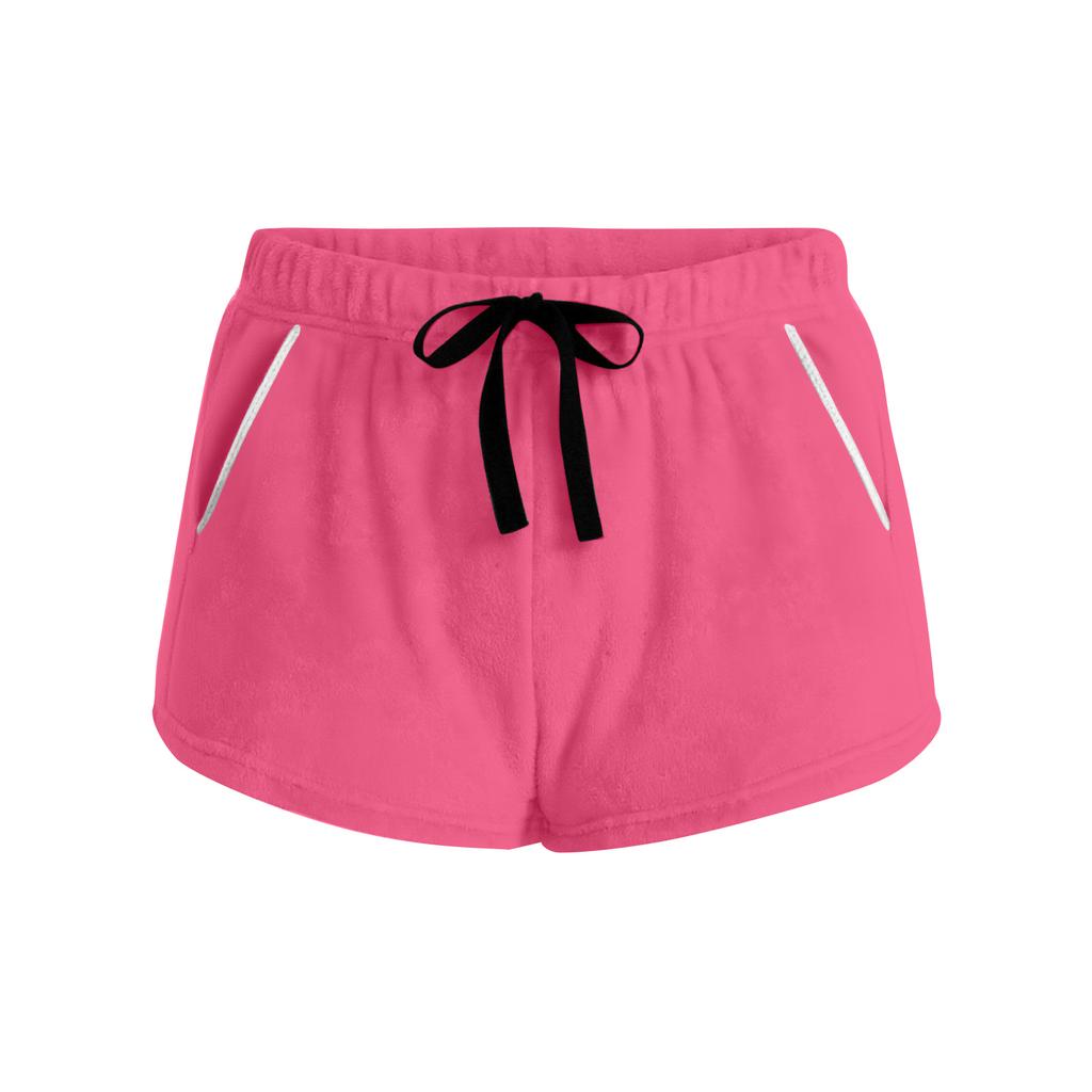 Women's Stretch Shorts Regular Fit Hiking Shorts Casual Sports Shorts Fleece Pants Large Shorts