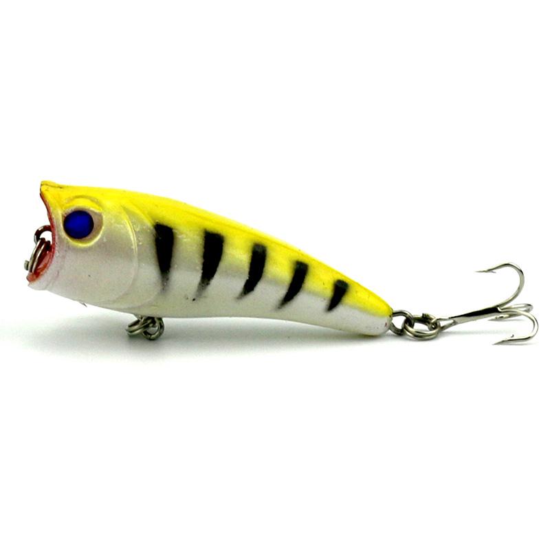 

1 шт. Hengjia 7 г/6 см наживка-поппер для верхнего слоя воды, 5 цветов, плавающая рыболовная приманка