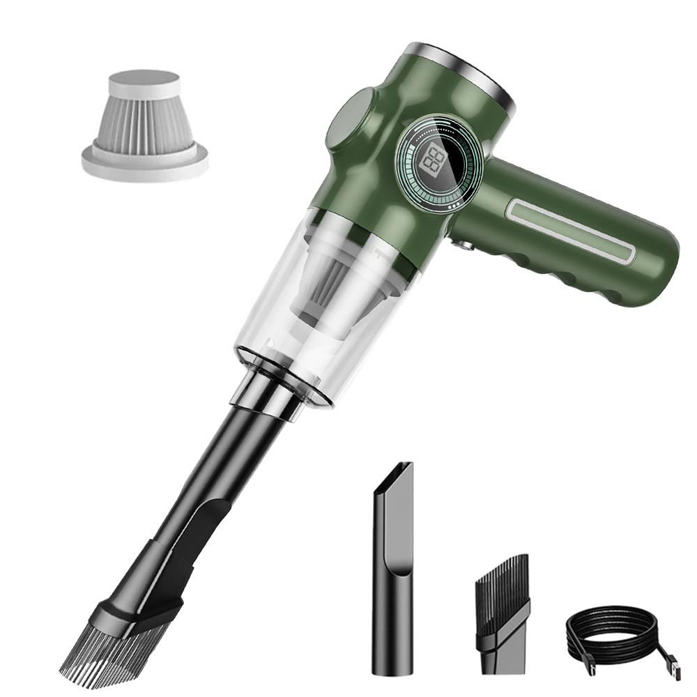 

5 в 1 автомобильный пылесос 290000 Па с сильным всасыванием портативный беспроводной пылесос ручной мини для автомобиля, домашнего офиса