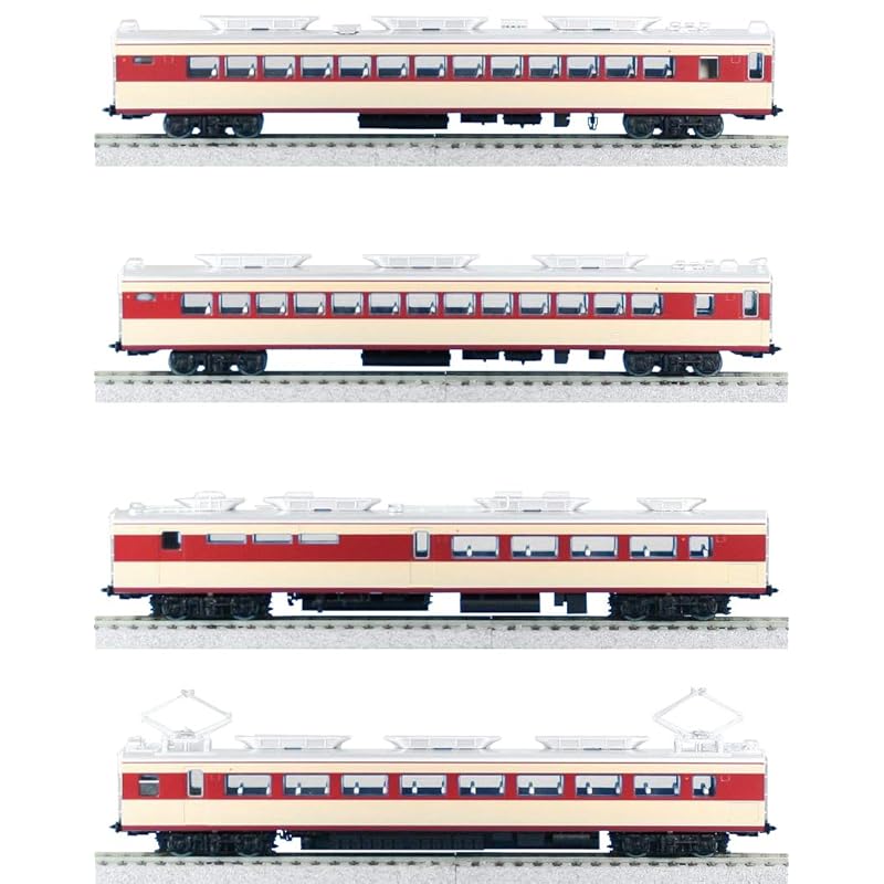 

Tenshodo HO gauge 151 series DC limited express train Additional middle 4 cars C set 55037 model railway train