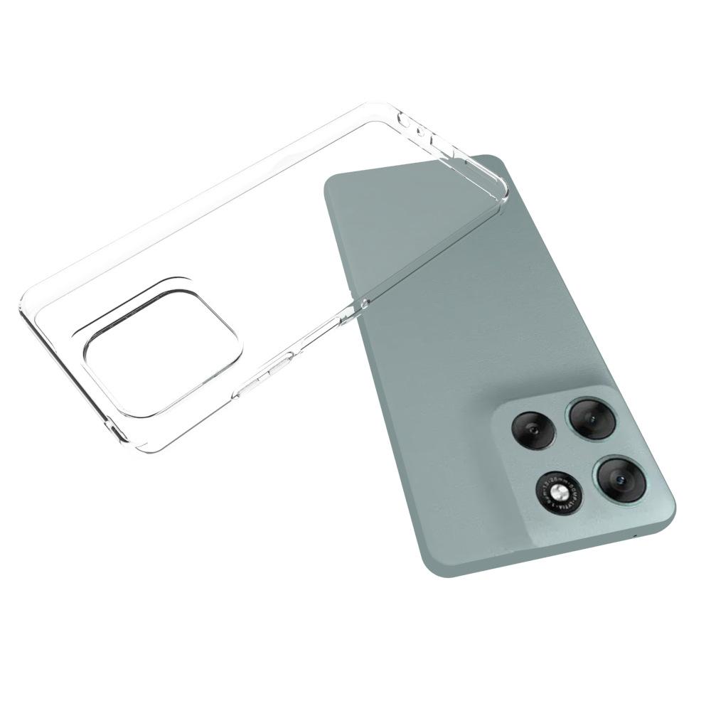Dla Motorola Moto G56 5G Etui Odporne na odciski palców TPU Przezroczyste Etui na tył telefonu