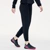 FILA Athletics Logo Printed Cuffed Knit Sports Pants Women pants Deep-Black A11W111617FBK