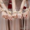 Elegant Korean-Style Bridal Wrist Corsage: High-End Fairy Forest Design for Bridesmaids