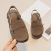 2024 Retro Soft-Soled Toe Shoes for Medium and Large Children - Spring and Autumn Trendy Casual Sandals for Boys