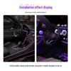 5m Clip-On LED Interior Cold Light for Cars and Motorcycles
