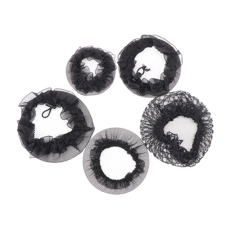 Filet à chignon Snood pour femmes Filet à cheveux Danse ballet Patinage Crochet Strass Accessoires de coiffure