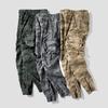 2025 Men's Trendy Cargo Cuffed Harem Pants - Versatile High Street Youth Sports & Leisure Trousers