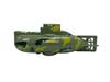 Doyusha 40MHz RC U-18 Submarine, Green Camouflage, Electric Radio Control, 14428